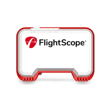 Flightscope Mevo Golf Launch Monitor Vorderansicht weisser Hintergrund 