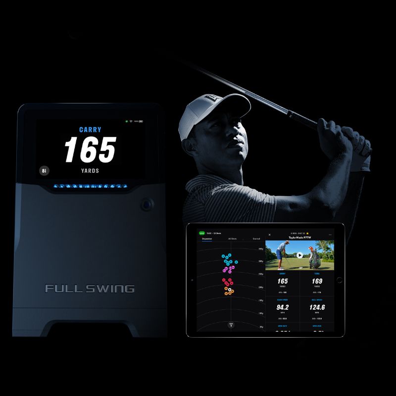 FullSwing KIT Launch Monitor Tiger Woods Verwendung mit iPad