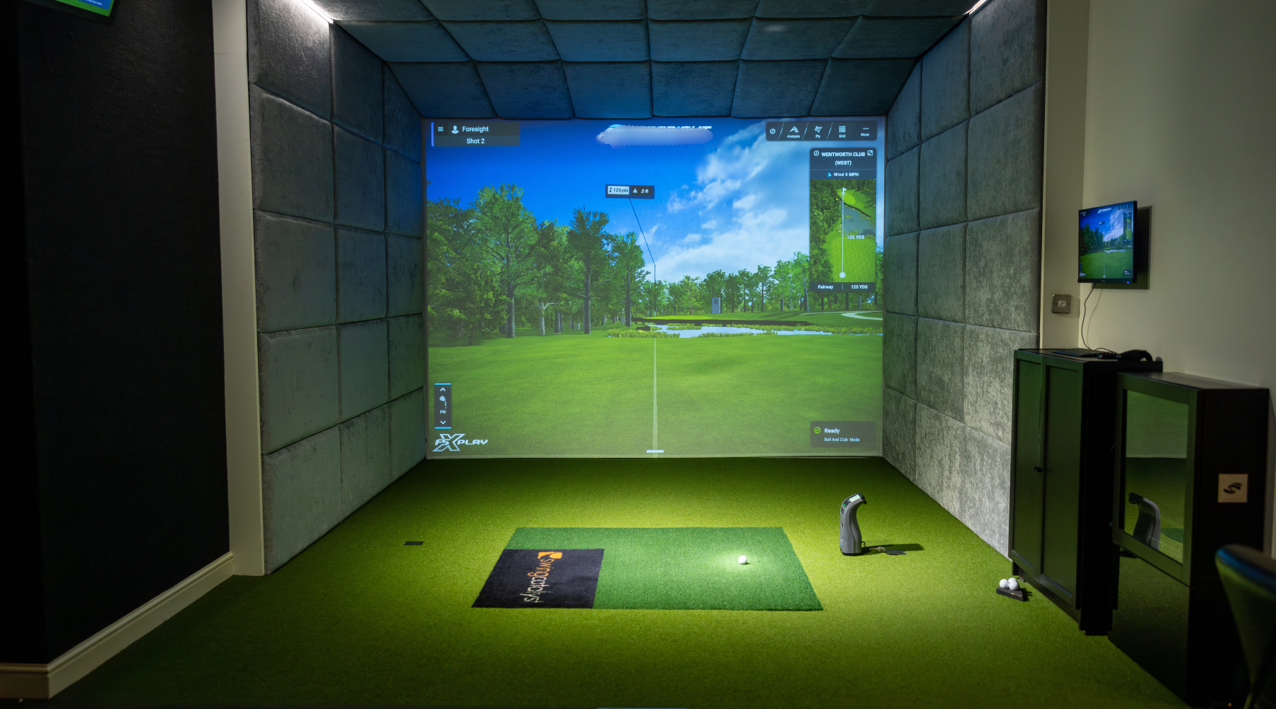 Golfsimulator Indoor mit kompletter Softwareinstallation durch unser Expertenteam