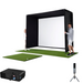 Indoor Golf Simulator met Rapsodo MLM2Pro vooraanzicht met launch monitor