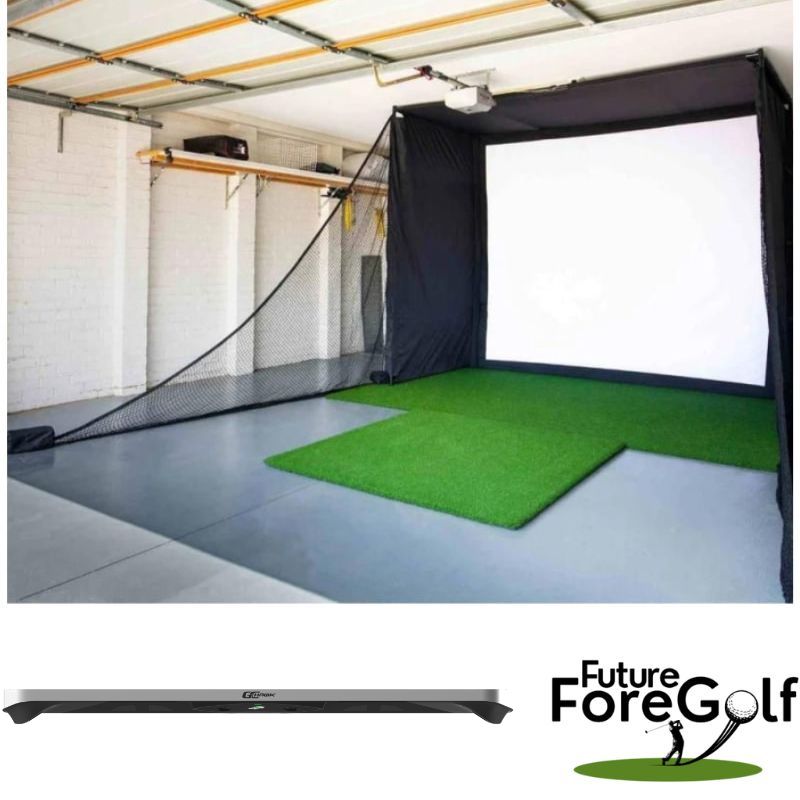 Golfsimulator voor thuis met GC Hawk van ForesightSports