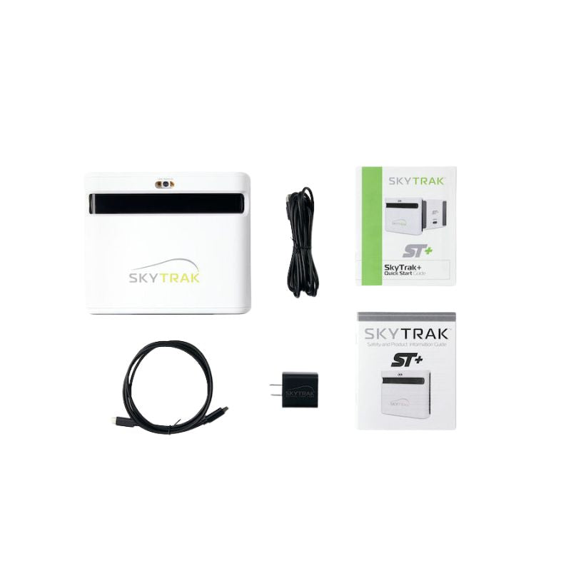 SkyTrak+ Launch Monitor, gesamter Lieferumfang der Bestellung