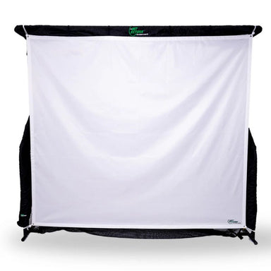 The Net Return Golfnetz Simulator Screen – Vorderansicht am Golfnetz.